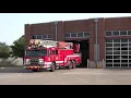 Dallas Fire Rescue Powercall Truck 40 and Engine 40 respond to calls