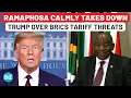 Download Lagu After White House Clash, Ramaphosa Calmly Takes Down Trump On BRICS Tariff Threats: ‘Respect That…’