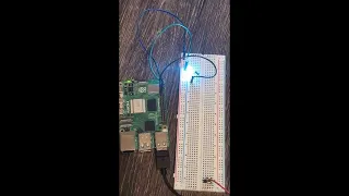 Blinking an LED using Raspberry Pi 5 and GPIO Zero in Python