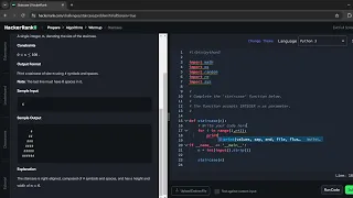 Staircase HackerRank Solution Python