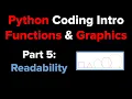 Intro to Python Functions using Turtle Graphics Part 5