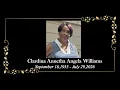 Death Announcement - Clardina Annetha Angela Williams