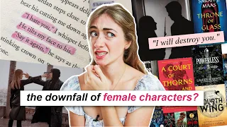 these cringey tropes are ruining female characters