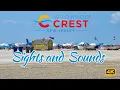 Relaxing Wildwood Crest Beach Walk NJ Shore Sights Sounds 4K