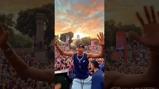 Lamine Yamal Enjoying The Parade Barca Fcbarcelona Espnfc Laliga Lamineyamal Yquefue  Lamine Yamal Enjoying The Parade Barca Fcbarcelona Espnfc Laliga Lamineyamal Yquefue