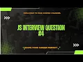 JavaScript Interview Question 5 - 3 Output