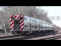 Railfanning Metra s UP-West Milwaukee District-West Lines March 19 2021