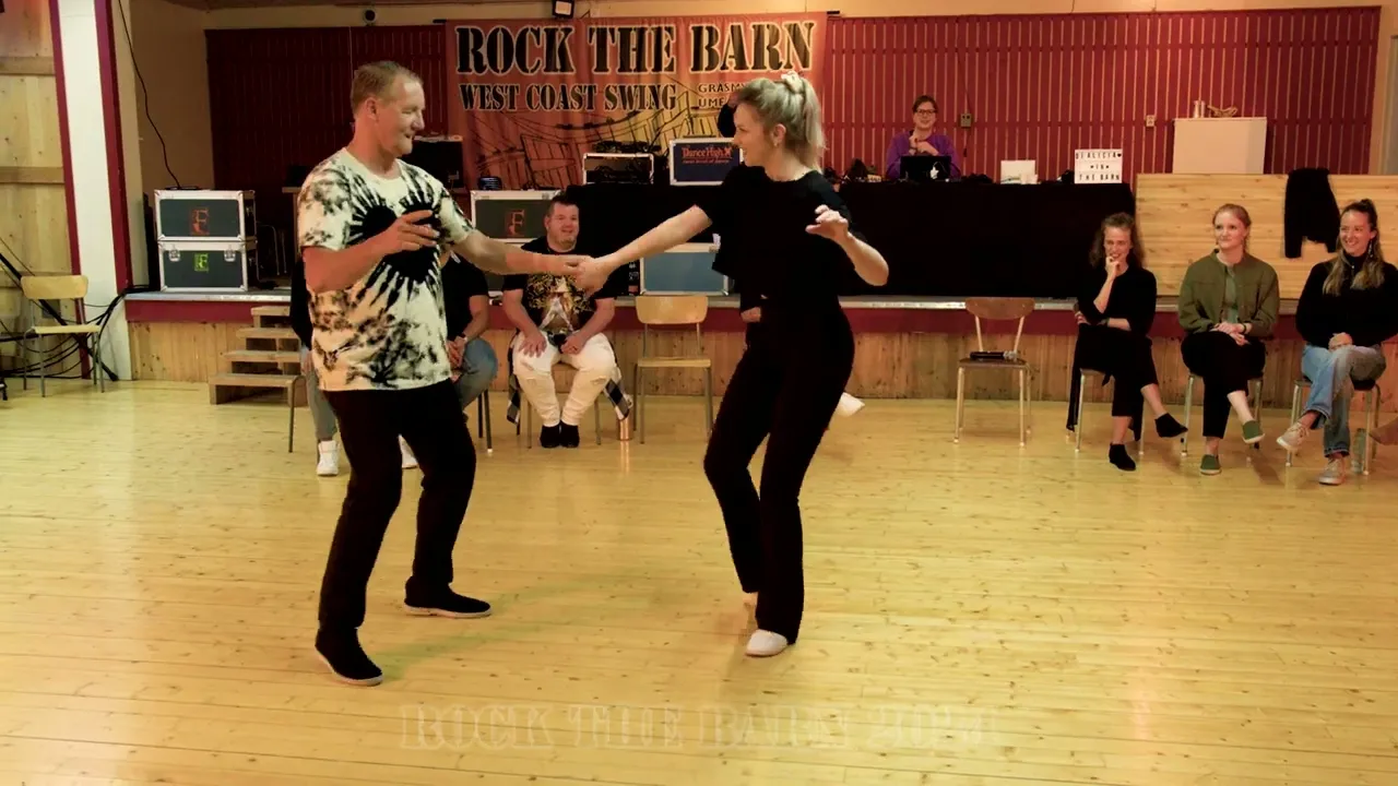 Chuck Brown & Lauren Jones - Invitational Jack&Jill - Rock The Barn 2024