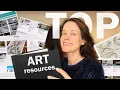 TOP 10 ART RESOURCES and COURSES for self taught artists for FREE