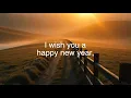 Lagu I wish you a happy new year 2026 (Je te souhaite une bonne année - english version) (lyrics video)