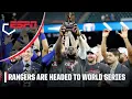 THE MOMENT THE TEXAS RANGERS WON THE 2023 ALCS