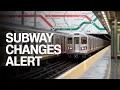 NYC Subway Service Changes This Week What Riders Need to Know Aug 4 8