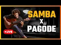 Live#4 Qual a Diferença de BATIDA DE SAMBA E PAGODE? (Aula de Violão) | Rafa Nascimento