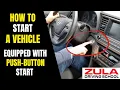 Learn to Drive - How to start a car equipped with push-button start