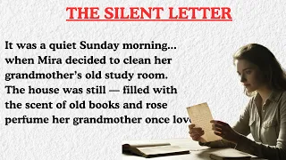 the silent letter a mysterious love story level 1 learn english through stories