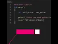 One Simple if else program C Programming