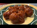 BBQ grape jelly meatballs Instant pot grape jelly meatballs