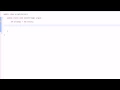 Learning Java Part 9 Creating Integer Arrays