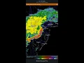 June 3 2020 Pennsylvania - New Jersey Derecho Radar Loop