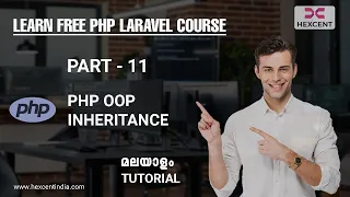 PART 11 OOP INHERITANCE PHP MALAYALAM TUTORIAL FOR BEGINNERS HEXCENT