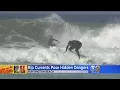 Huntington Beach Lifeguards On Alert With Heat Rip Currents Huge Waves