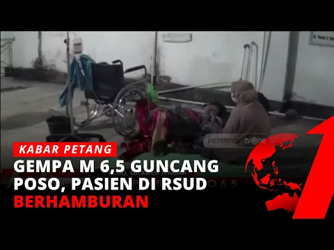 Panik, Pasien RS di Poso Sempat Berhamburan Keluar Saat Gempa M 6,5