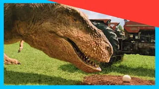 🦖 Baby T-Rex Calls for Dad! 🐣 | Dinosaurs for Kids @DinoKids