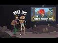 Julia and Bowie being an iconic duo in Total Drama