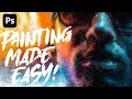 Anyone can create incredible paintings in Photoshop with a single tool