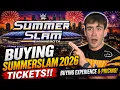 Buying WWE SummerSlam 2026 Tickets Buying Experience Pricing