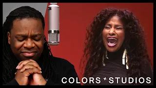 Voice Teacher Reacts CHAKA KHAN singing THROUGH THE FIRE A COLORS SHOW