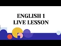 Clay Virtual Academy FLVS English 1 Module 1 Live Lesson Anne Smoak