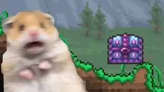 Terraria Hallowed Mimic be like