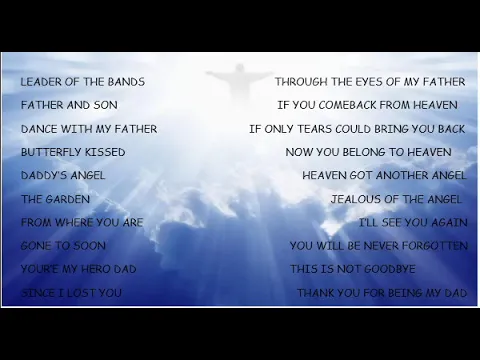 Download MP3 SONG'S FOR A FATHER IN HEAVEN