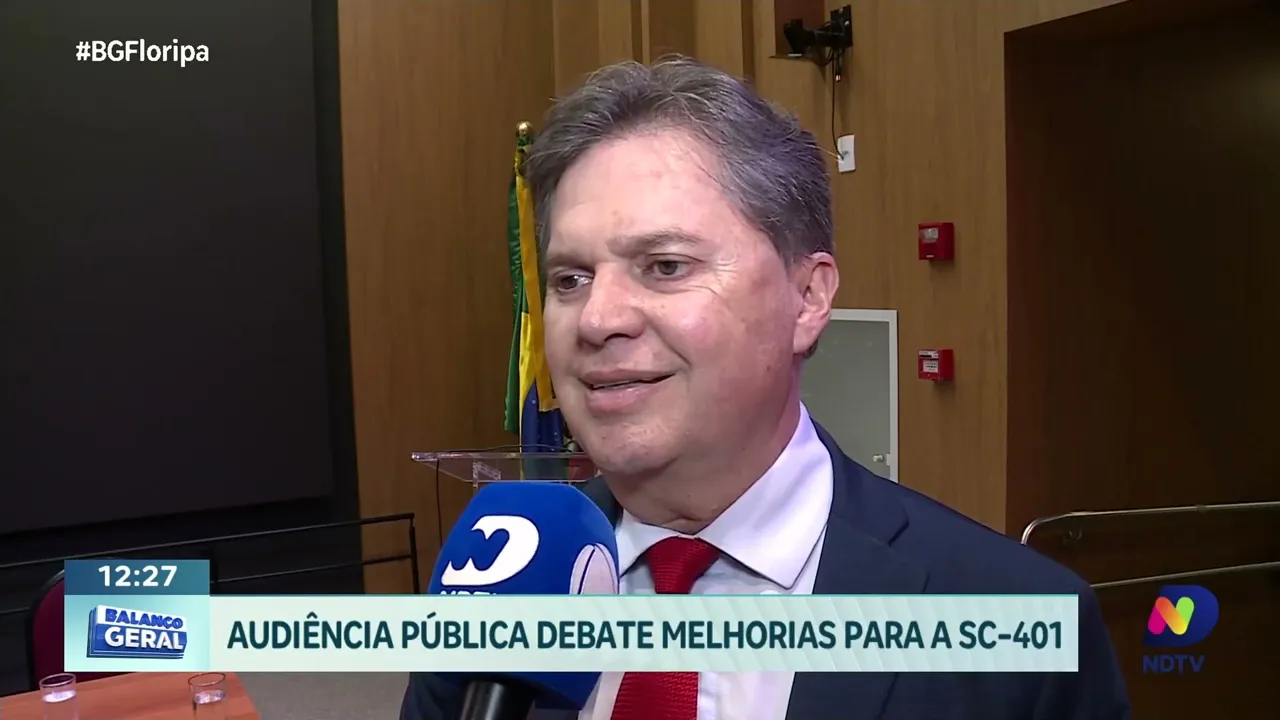 Audiência pública coloca em pauta melhorias cruciais para a SC-401 em SC