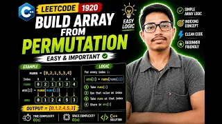 LeetCode 1920 Build Array from Permutation Explained Easily