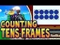 Tens Frames Train - Count the Dots in Each Ten Frame PicTrain