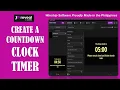 Create A Countdown Timer on Reveal Worship Software by Wavefire