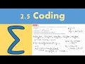 2 5 Coding STATISTICS AND MECHANICS 1 - Chapter 2