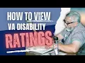 Learn How to View VA Disability Ratings on VA gov