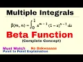 19 Beta Function Complete Concept Multiple Integrals Must Watch