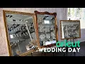 Cricut Wedding DIYs Mirrored Signs SETUP ON WEDDING DAY