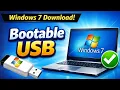 Download Windows 7 ISO File and Make Bootable USB Drive 2026
