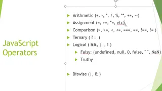JavaScript Tutorial - 3 JavaScript Operators