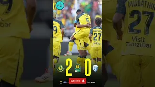 HALF TIME YANGA SC 2 0 SILVER STRIKERS CAF CHAMPION Yangasc Caf Shorts Africanfootball 