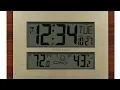 for the La Crosse Technology Digital Atomic Wall Clock with Sensor-Model -