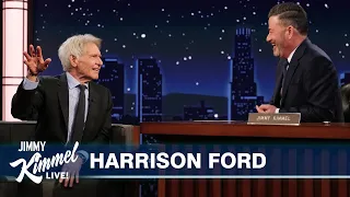Harrison Ford & Jimmy Kimmel Take Compatibility Test and Talk Captain America: Brave New World