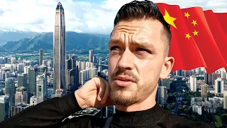 在中国深圳的第一天就被震撼了（未来之城）