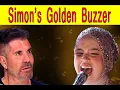Download Lagu GOLDEN BUZZER! Simon Cowell Asks Blind Singer Putri Ariani to Sing SECOND SONG on AGT!(why?)
