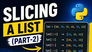 17 slicing a list part-2 in python